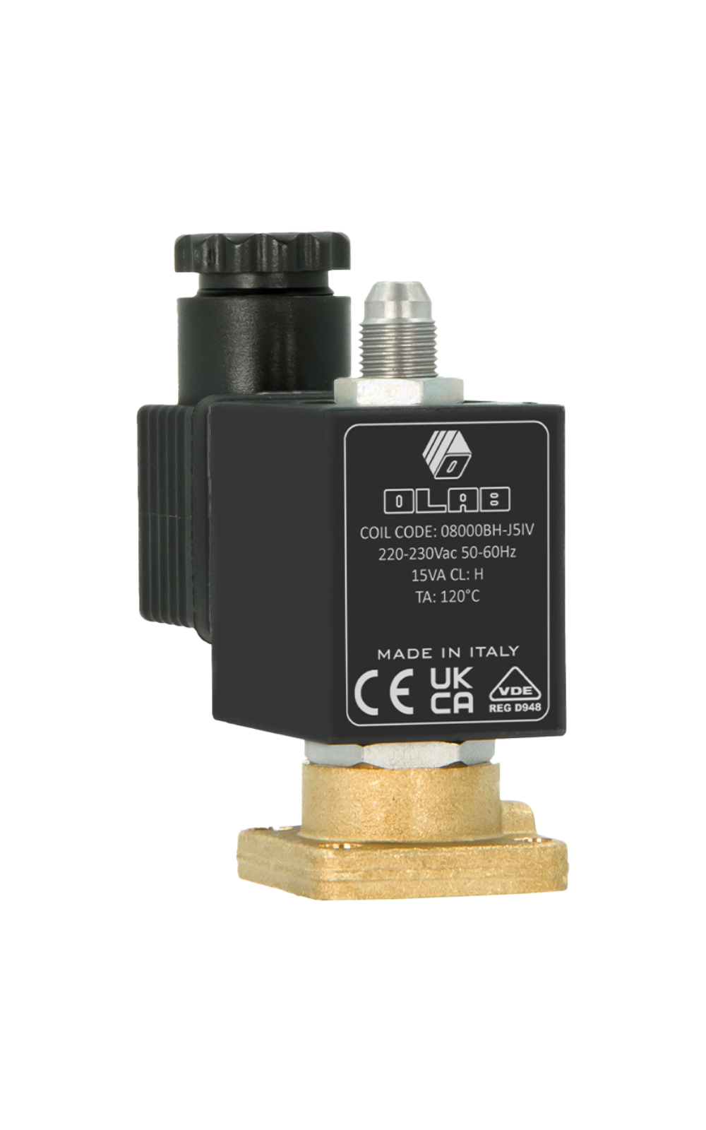 OLAB Italy 3 Way Flat Base Solenoid