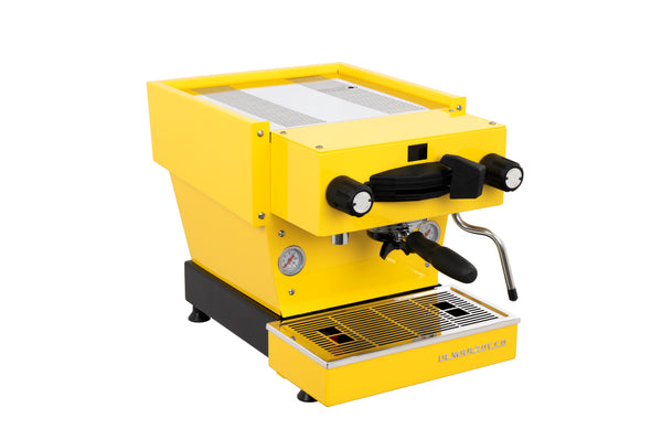 New La Marzocco Linea Mini R in yellow front