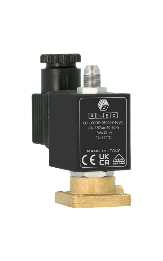 OLAB Italy 3 Way Flat Base Solenoid