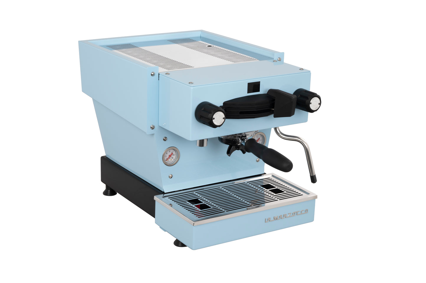 New La Marzocco Linea Mini R in blue front