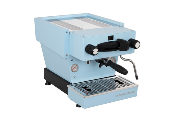 New La Marzocco Linea Mini R in blue front
